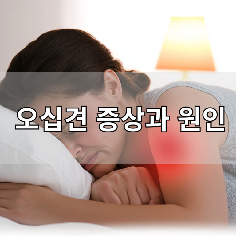 오십견 증상 대표 이미지