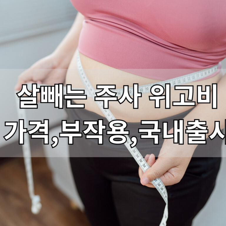 위고비 가격 부작용 대표 이미지